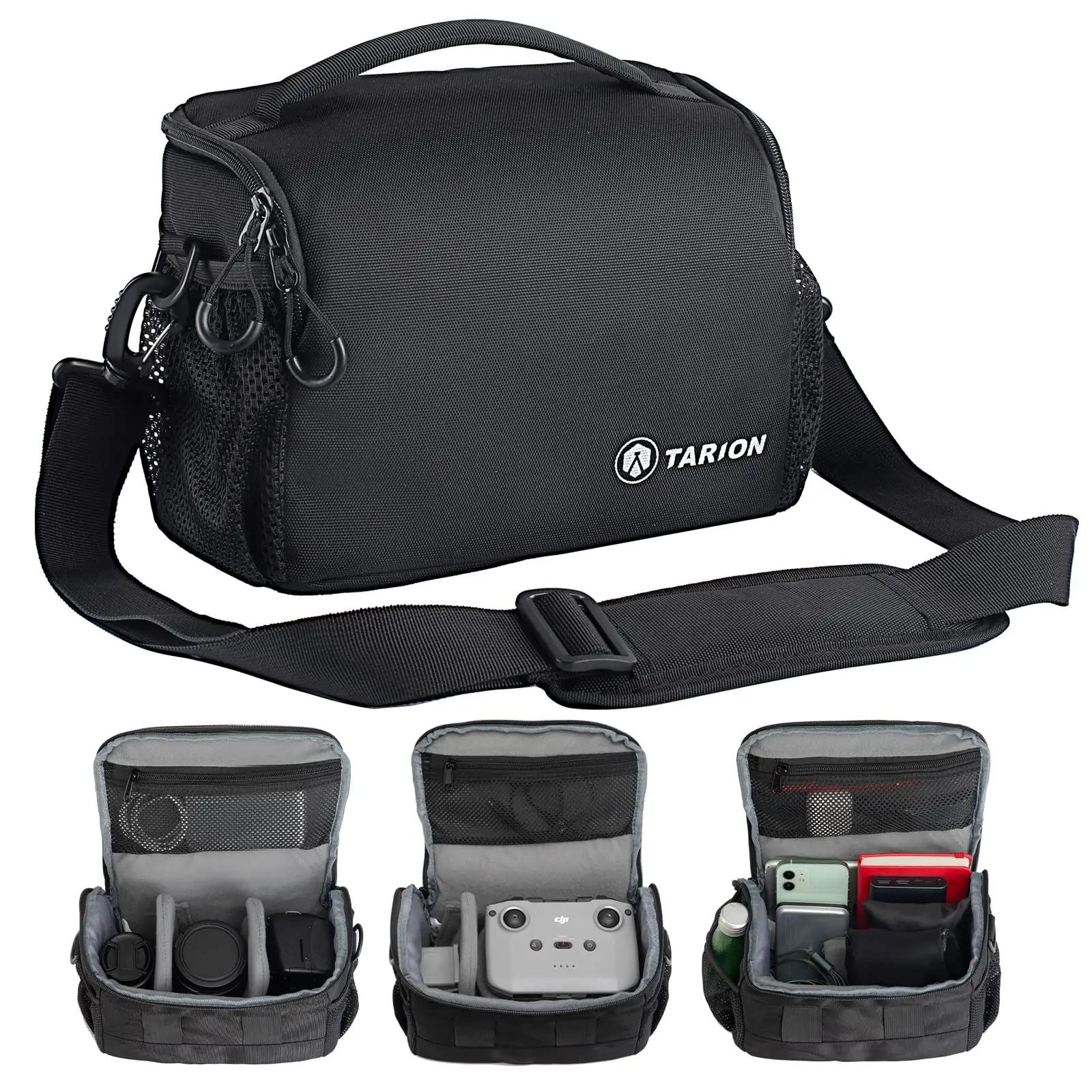TARION tugev polüesterkaamera kott koos vihmakattega – pilt 7