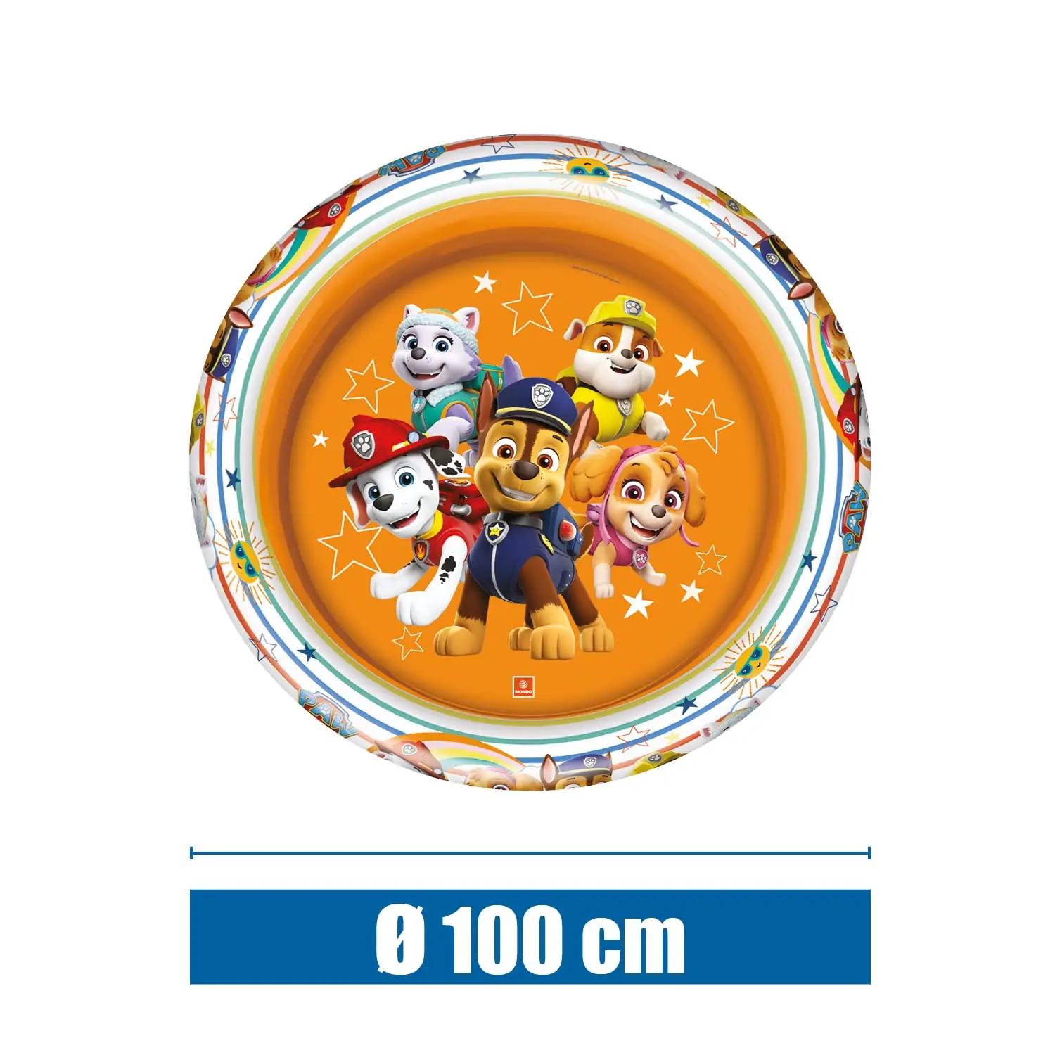 Mondo lastebassein PAW PATROL – 2 rõnga, kerge ja täispuhutav – kasutusnäide