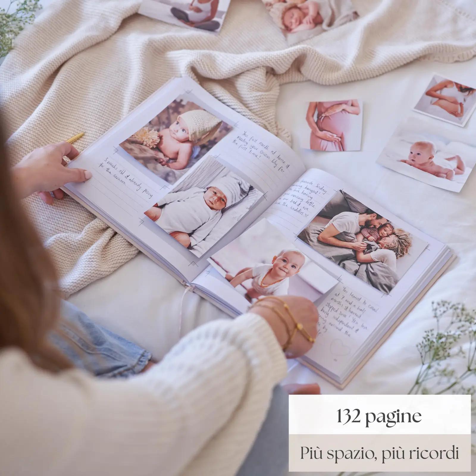 Bibi & Beau Album Nascita Bambino/a beebi – detailne lähivaade