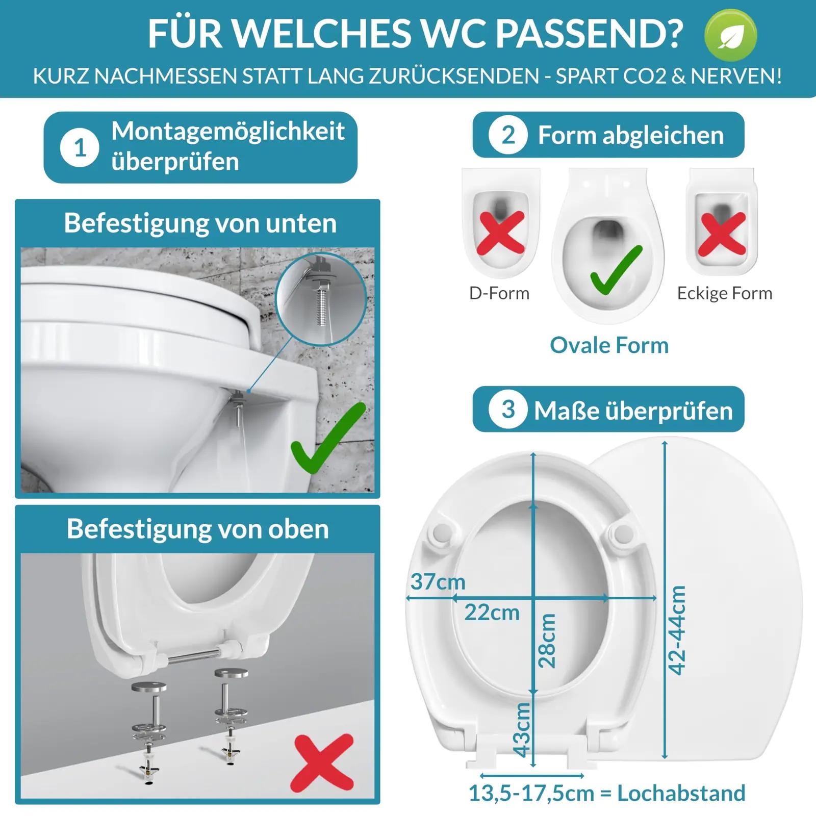 BENAVITA Duroplast WC-istmepadi 5 cm mugavuse jaoks – kasutusnäide