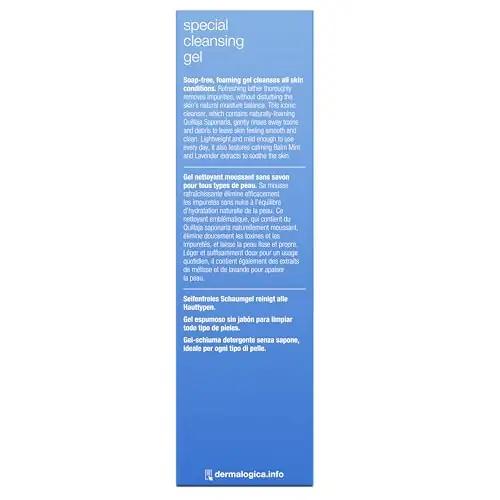 Dermalogica õrn puhastusgeel 250 ml – nahasõbralik kingiidee – kasutusnäide
