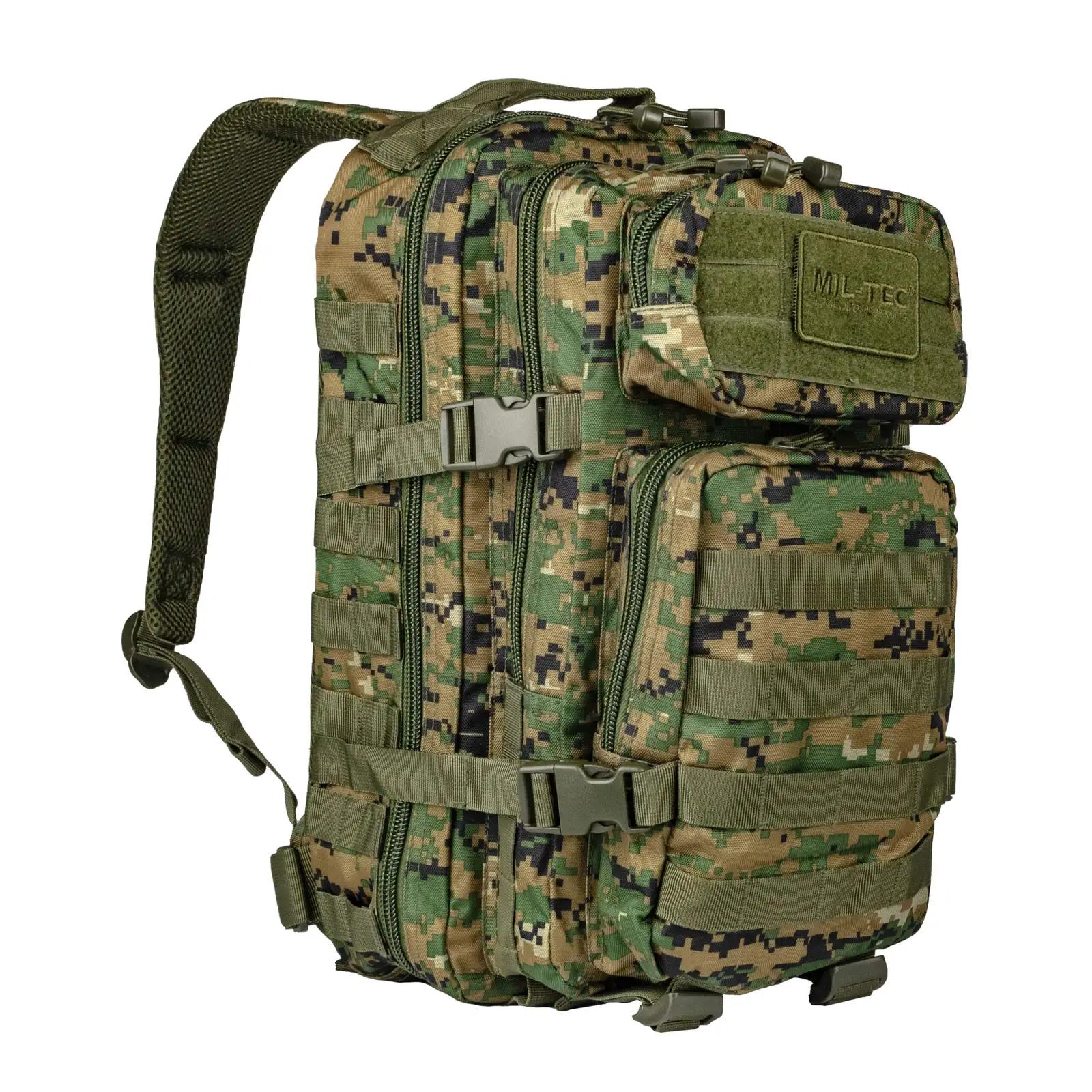 Mil-Tec vastupidav polüester seljakott – väike Assault Pack