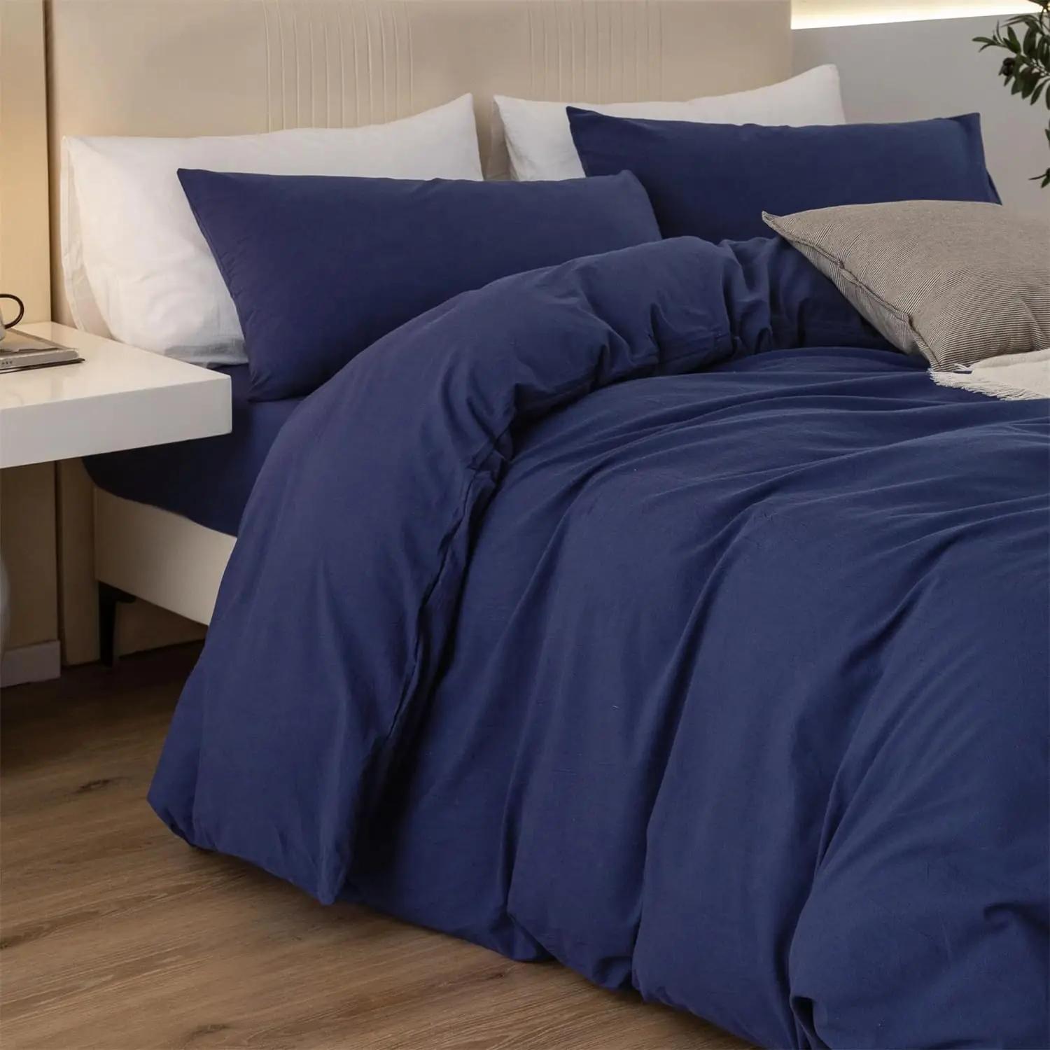 Gezu puuvillane voodipesukomplekt 200×200 cm – pehme ja hingav – pakend ja tarvikud