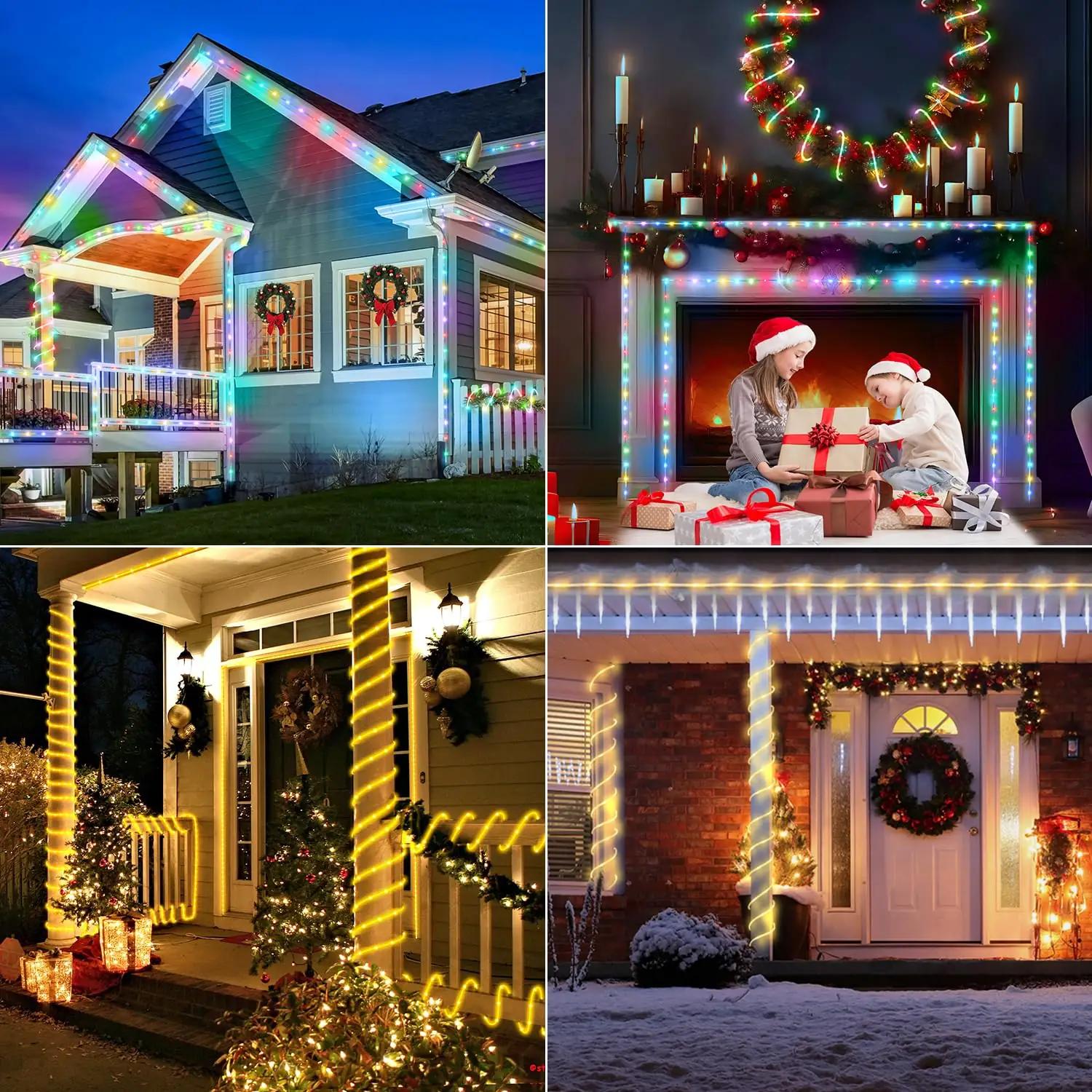 StarryEver LED valgussõlm 20 m — romantiline aiameeleolu – pilt 8