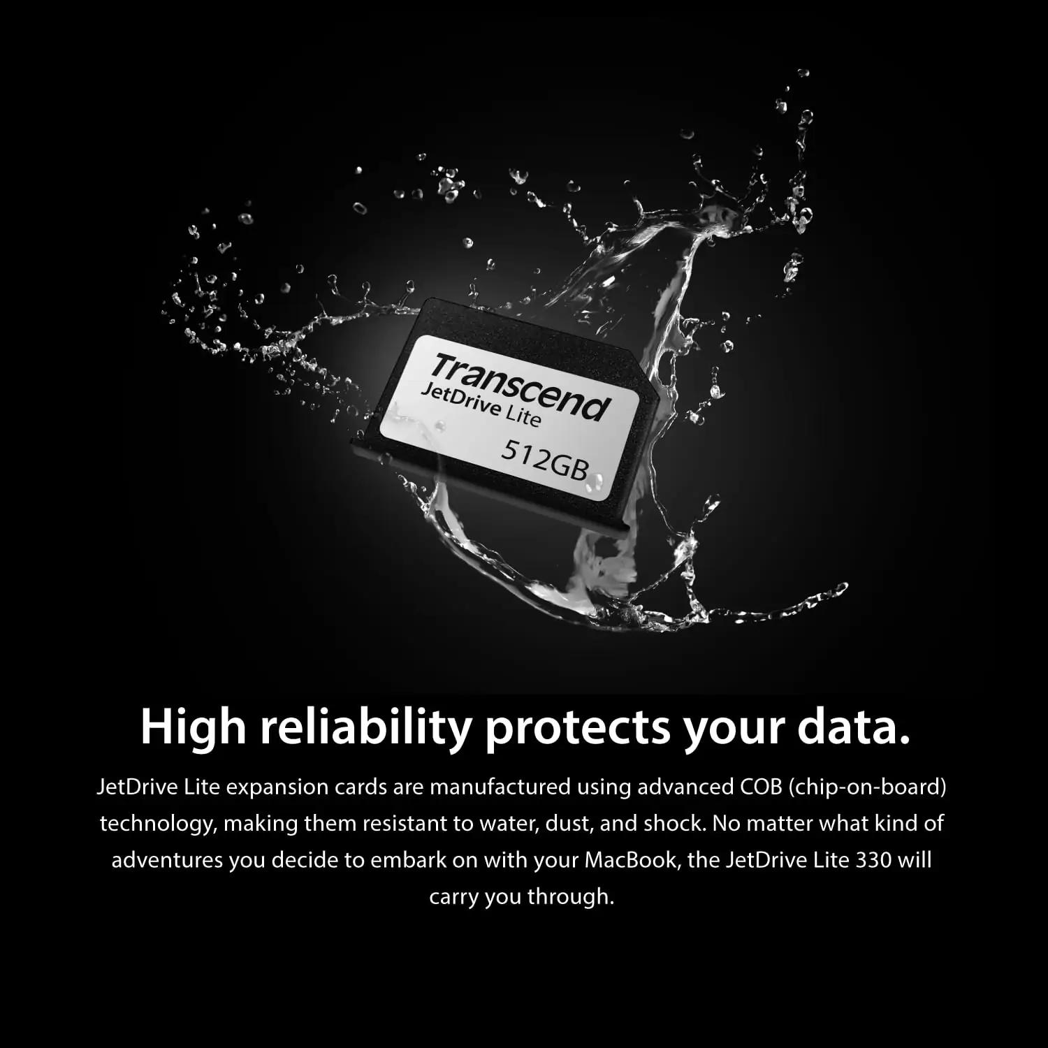 Transcend sisemine 512GB laienduskaart MacBook Pro jaoks – lisavaade