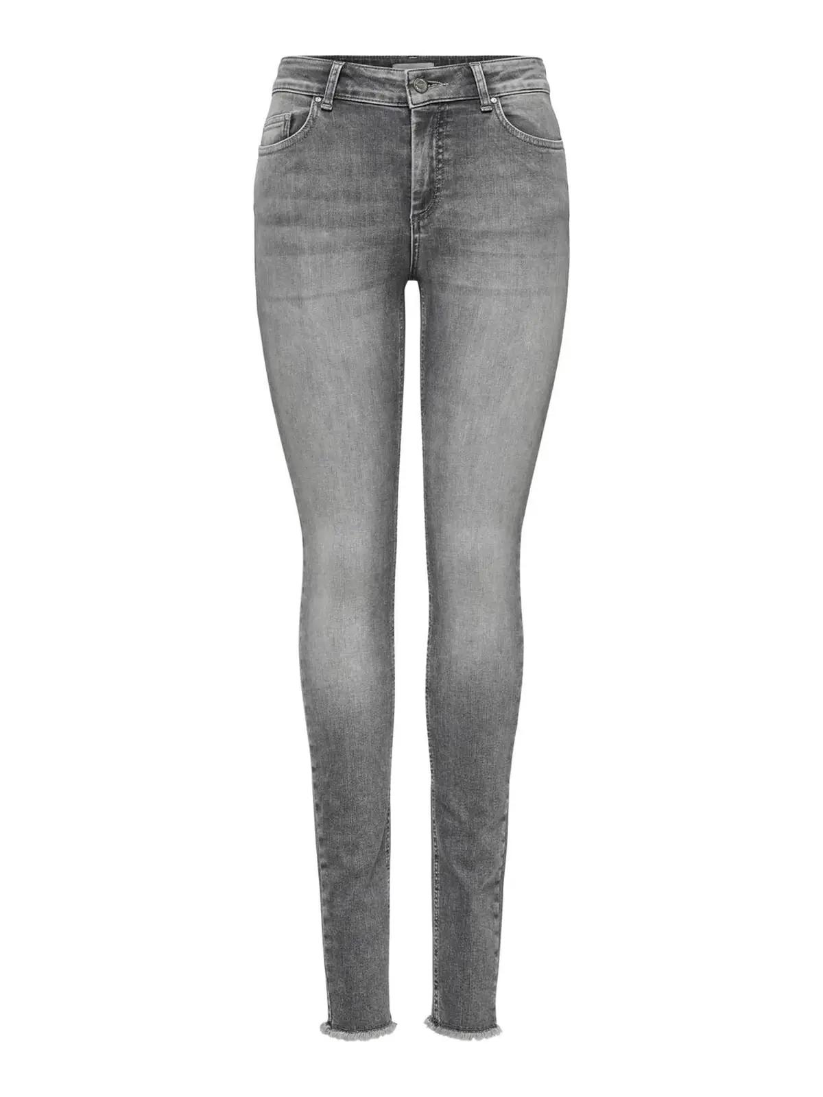ONLY 15188520_GreyDenim teksapüksid – detailne lähivaade