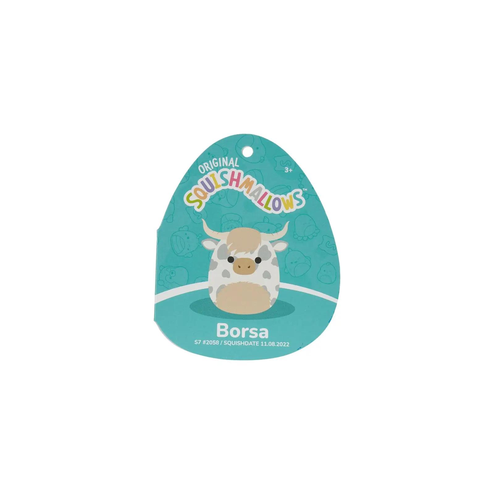 Squishmallows pehme plüüs – Borsa mägilehm 19 cm – lisavaade