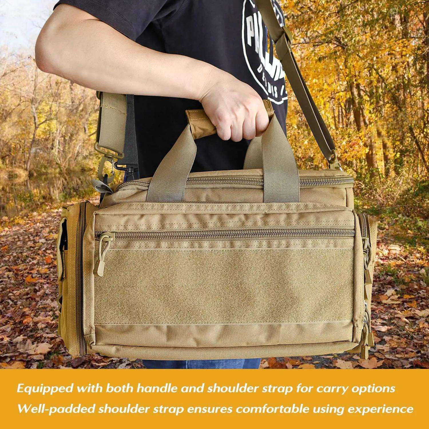 ProCase khaki polsterdatud relvakott – turvaline reiskott – pilt 7