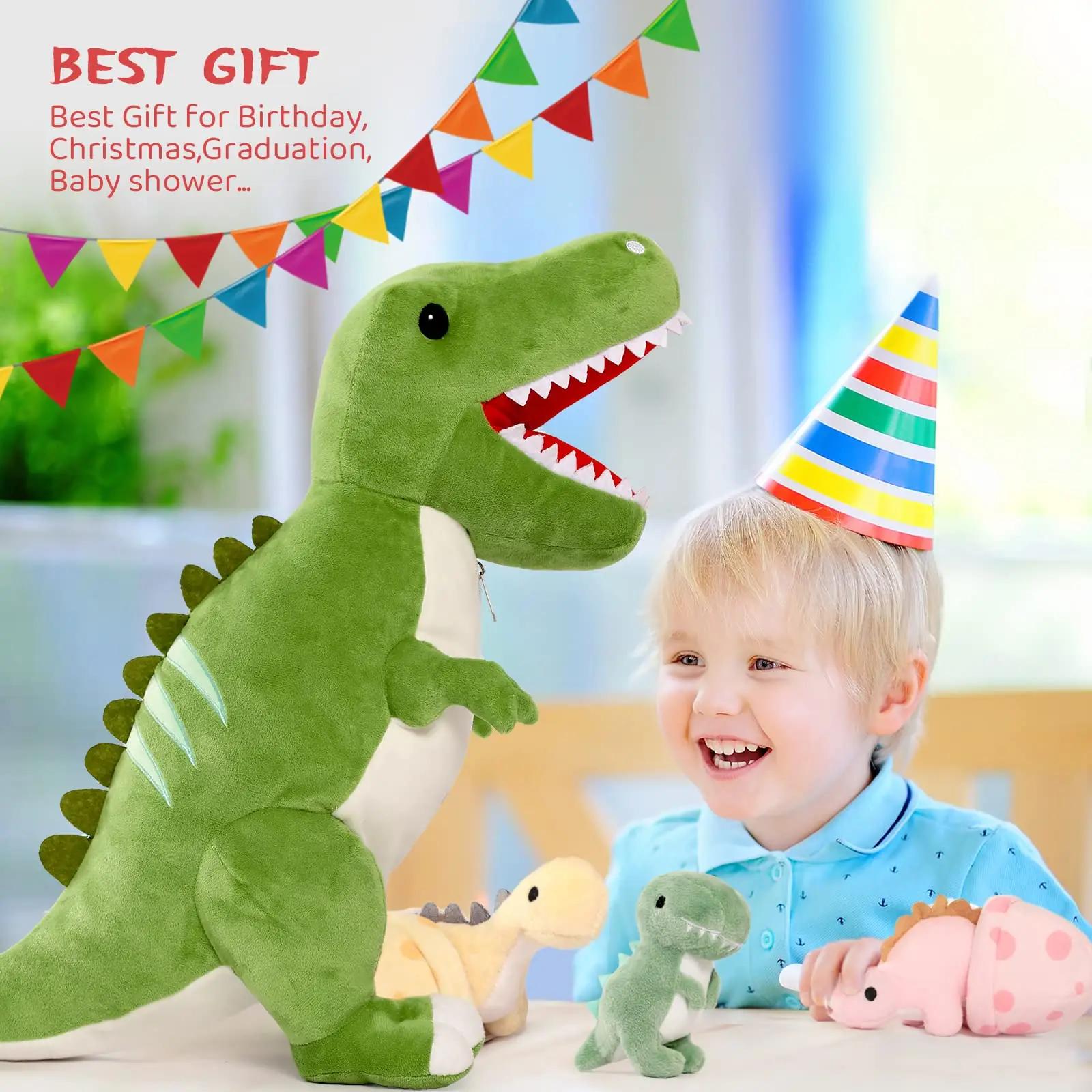 MorisMos pehme XXL dino mänguasi – armas kingiidee lastele – pilt 6
