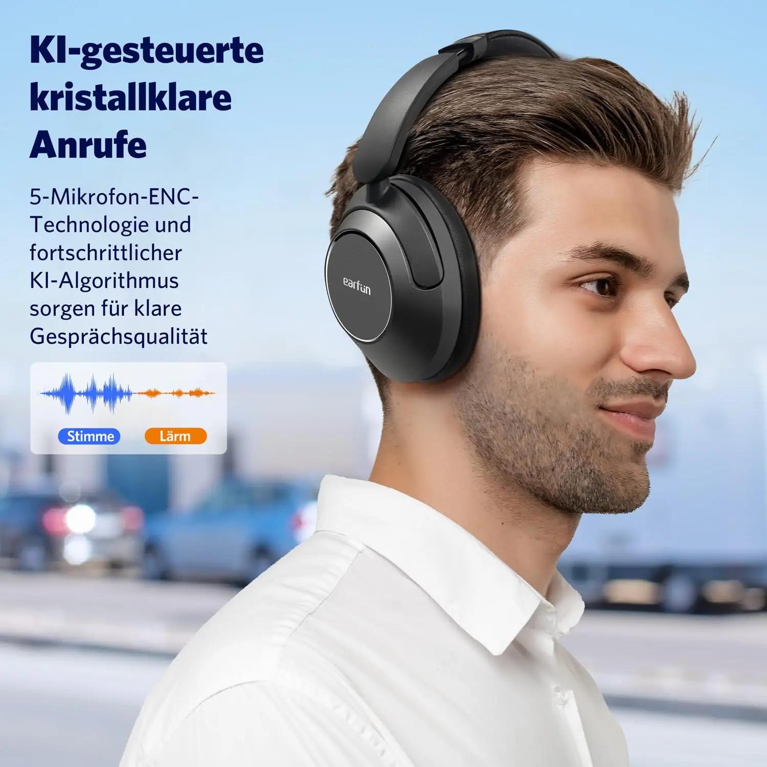 EarFun mugavad juhtmevabad üle-kõrva kõrvaklapid – pilt 7
