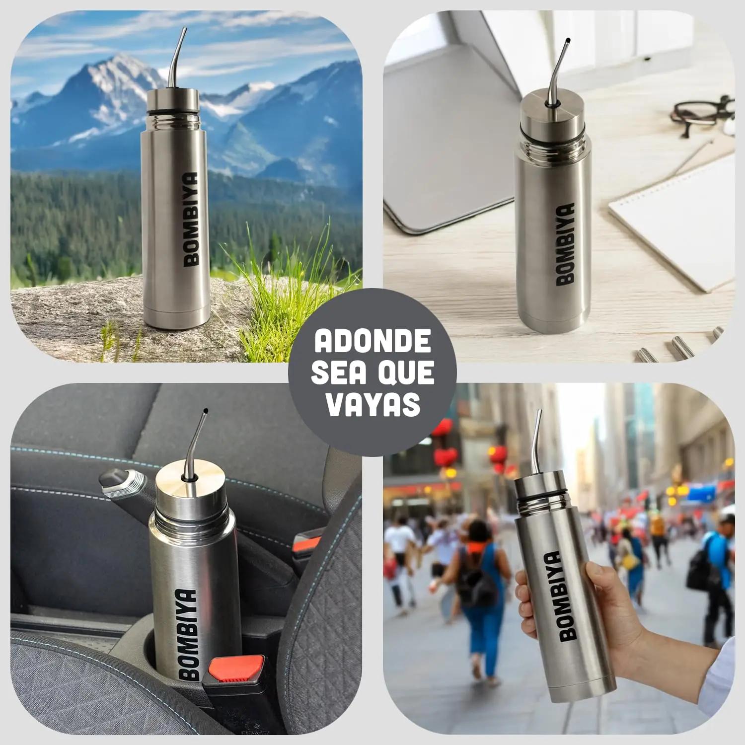Bombiya roostevabast terasest termospudel — ideaalne teeavidus – kasutusnäide