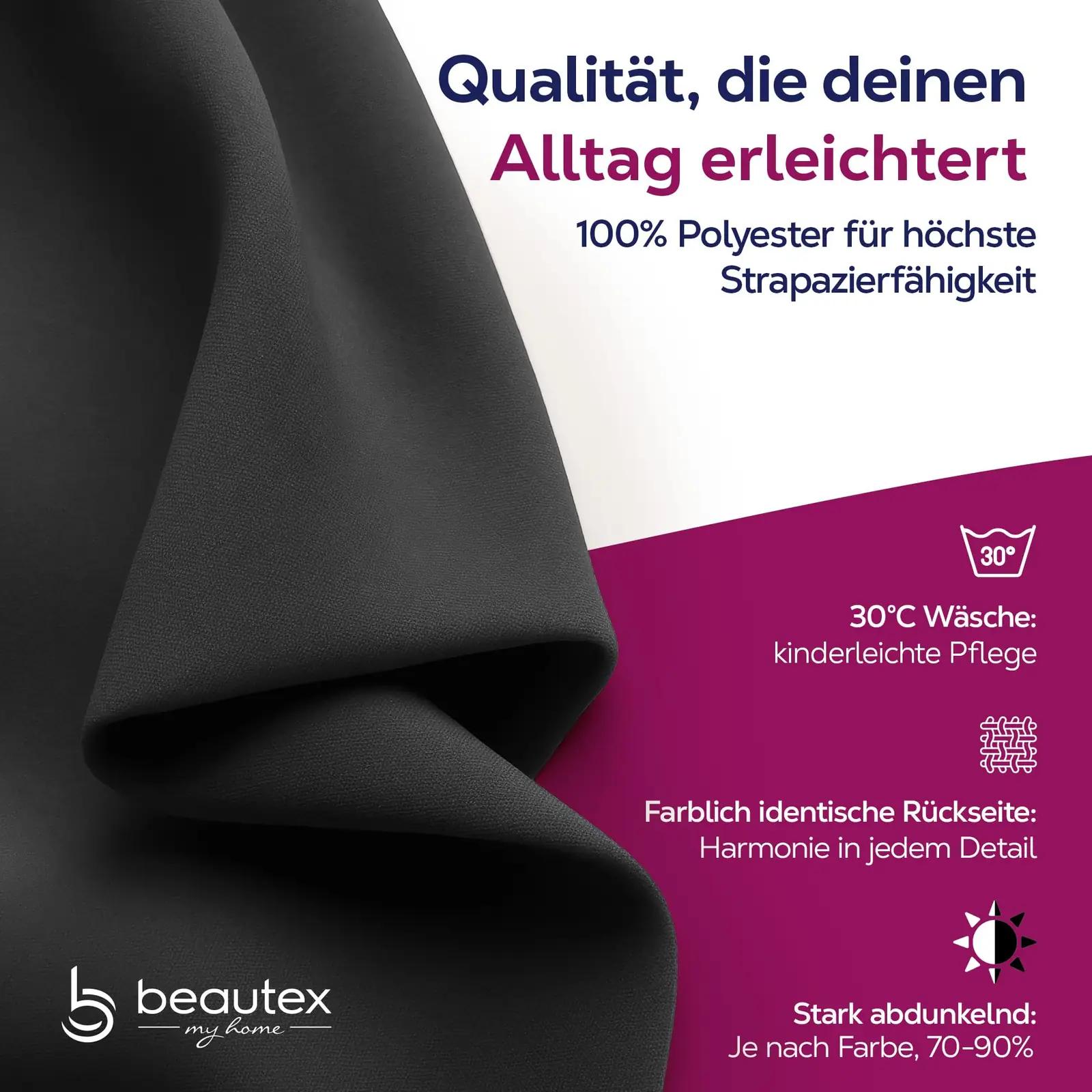 BEAUTEX 83350 kardinad – detailne lähivaade