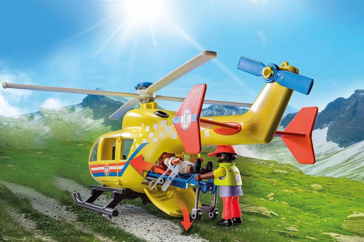 PLAYMOBIL päästehelikopter lastele — mänguasi 71203 – pilt 9