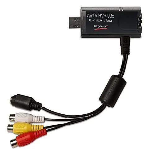 Hauppauge USB-TV-tuuner — digitaalne ja analoogne vaatamine – lisavaade