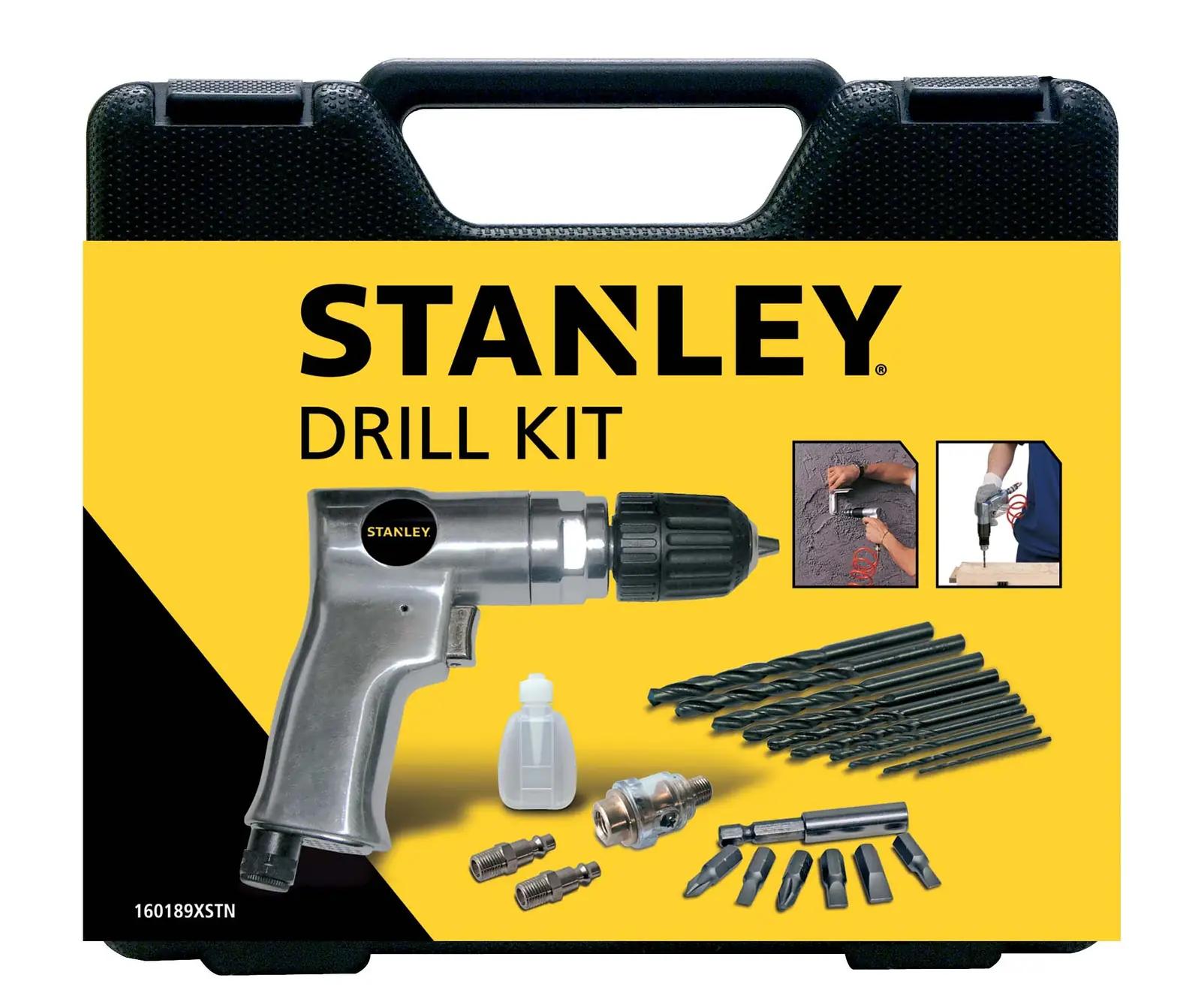 Stanley vastupidav HSS puurkaabikomplekt tööstuseks ja