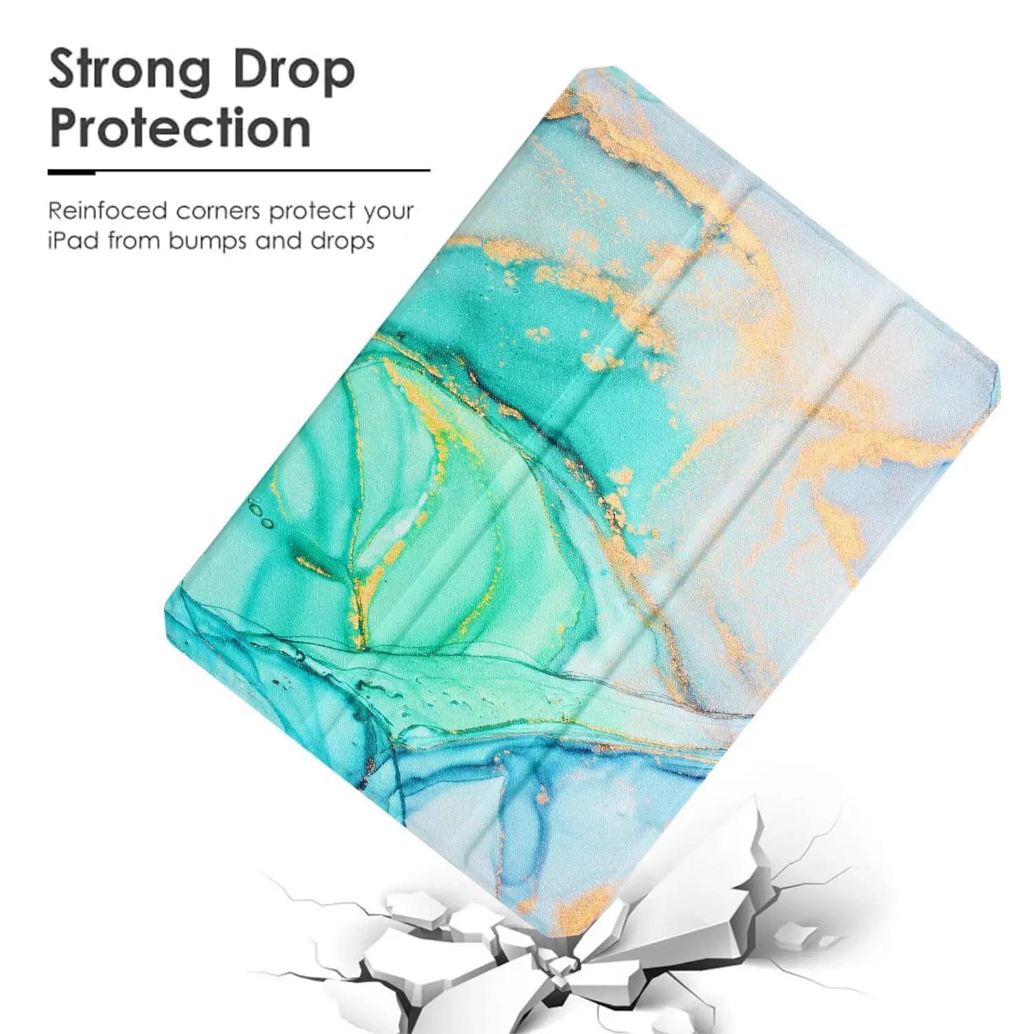 Fancity mint kunstnahast iPad mini 6 kaitsekott — trifold – lisavaade