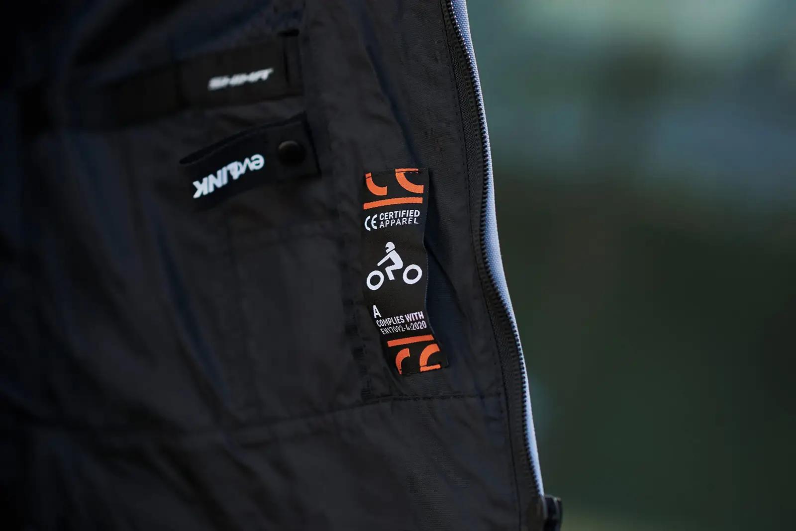 SHIMA hingav tekstil-motokaitsepolsteritega jakina (meestele) – pilt 7