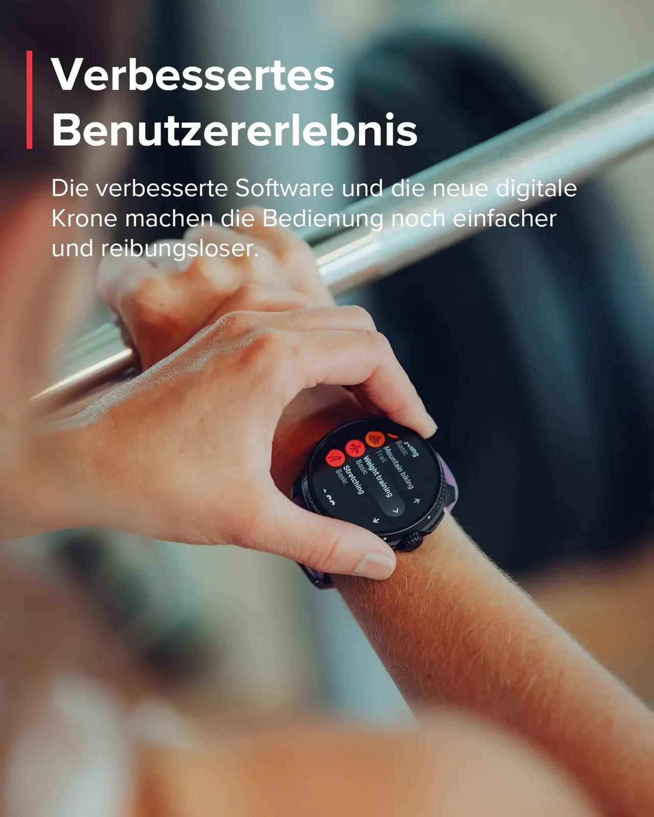 SUUNTO vastupidav sportkell — safiirklaas ja pikk aku – pilt 9