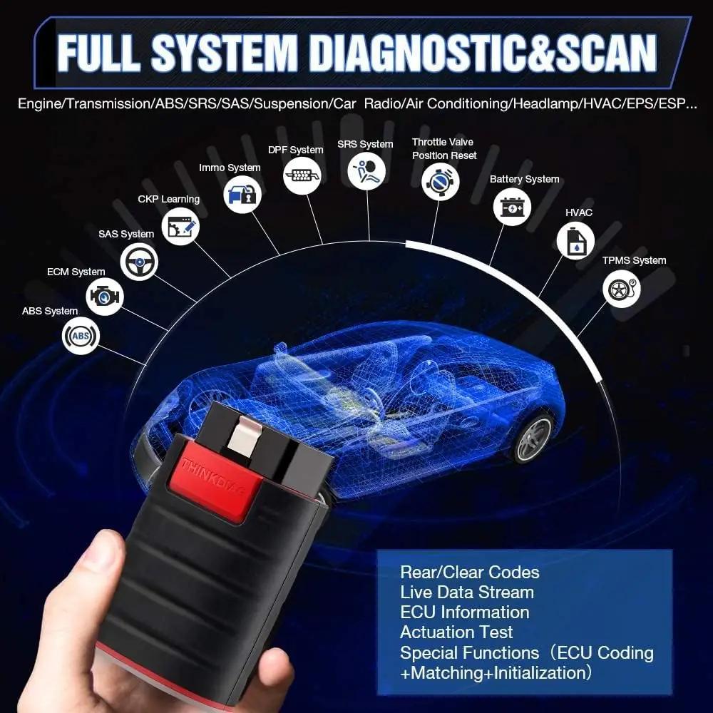 thinkcar diagnostikaseade Thinkdiag – obd-ii diagnostikavahendid – lisavaade
