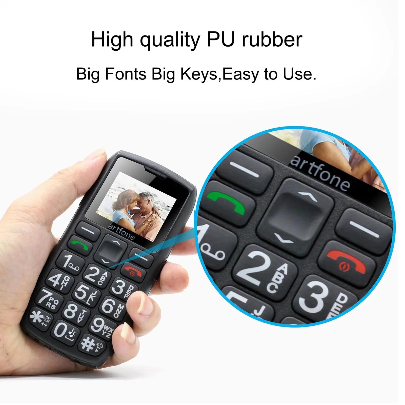 artfone mugav ja lihtne 4G mobiiltelefon eakatele — C1+4G – pilt 7