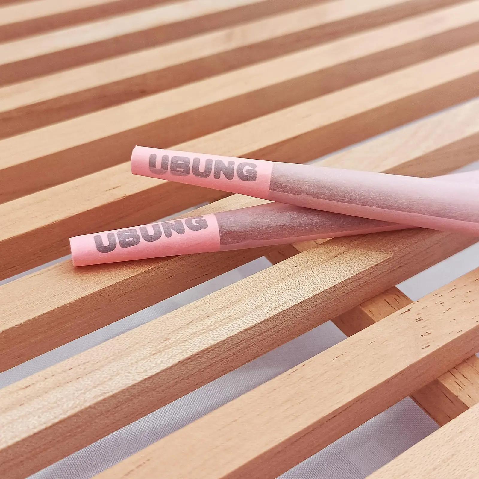 UBUNG roosa King Size paberist vorgerullitav kegel – 100 tk – lisavaade