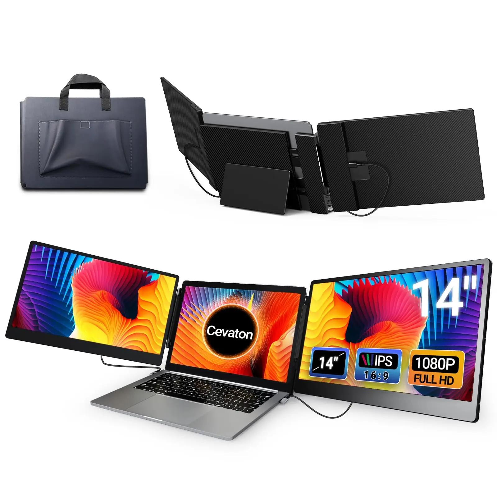 Cevaton kaasaskantav 14″ FHD monitor — laiendatud töölaud