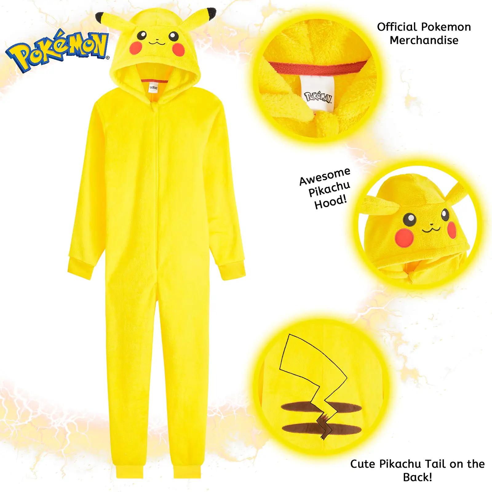 Pokémon 7370B ööriided ja hommikumantlid – detailne lähivaade