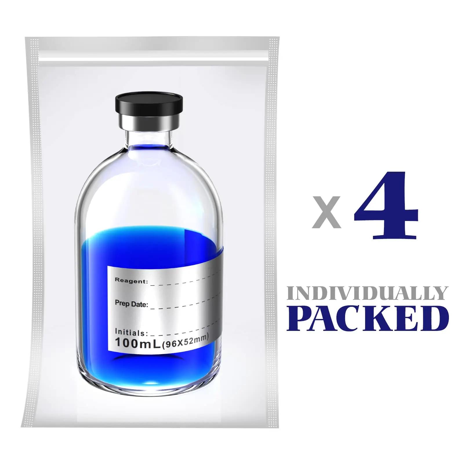Biomed Solutions steriilsed 100 ml proovipudelid – pakend ja tarvikud