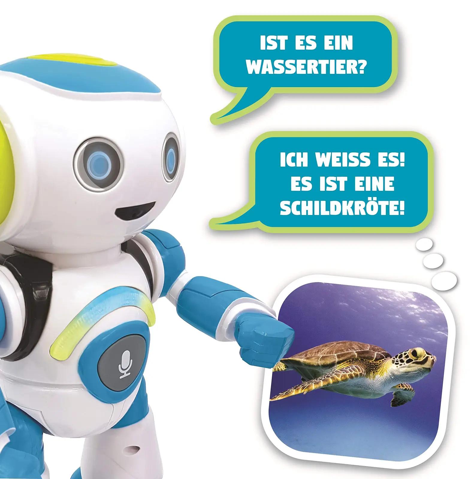 Lexibook plastist õppiv Powerman Jr. robot lastele (ROB20DE) – kasutusnäide