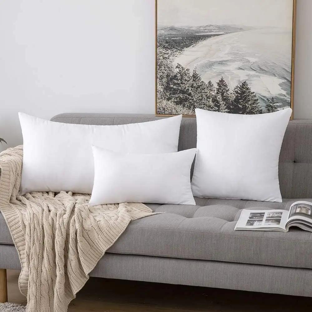 MIULEE pehme 50×50 cm sisutäide 4-pakk — pestav polüester – pilt 7