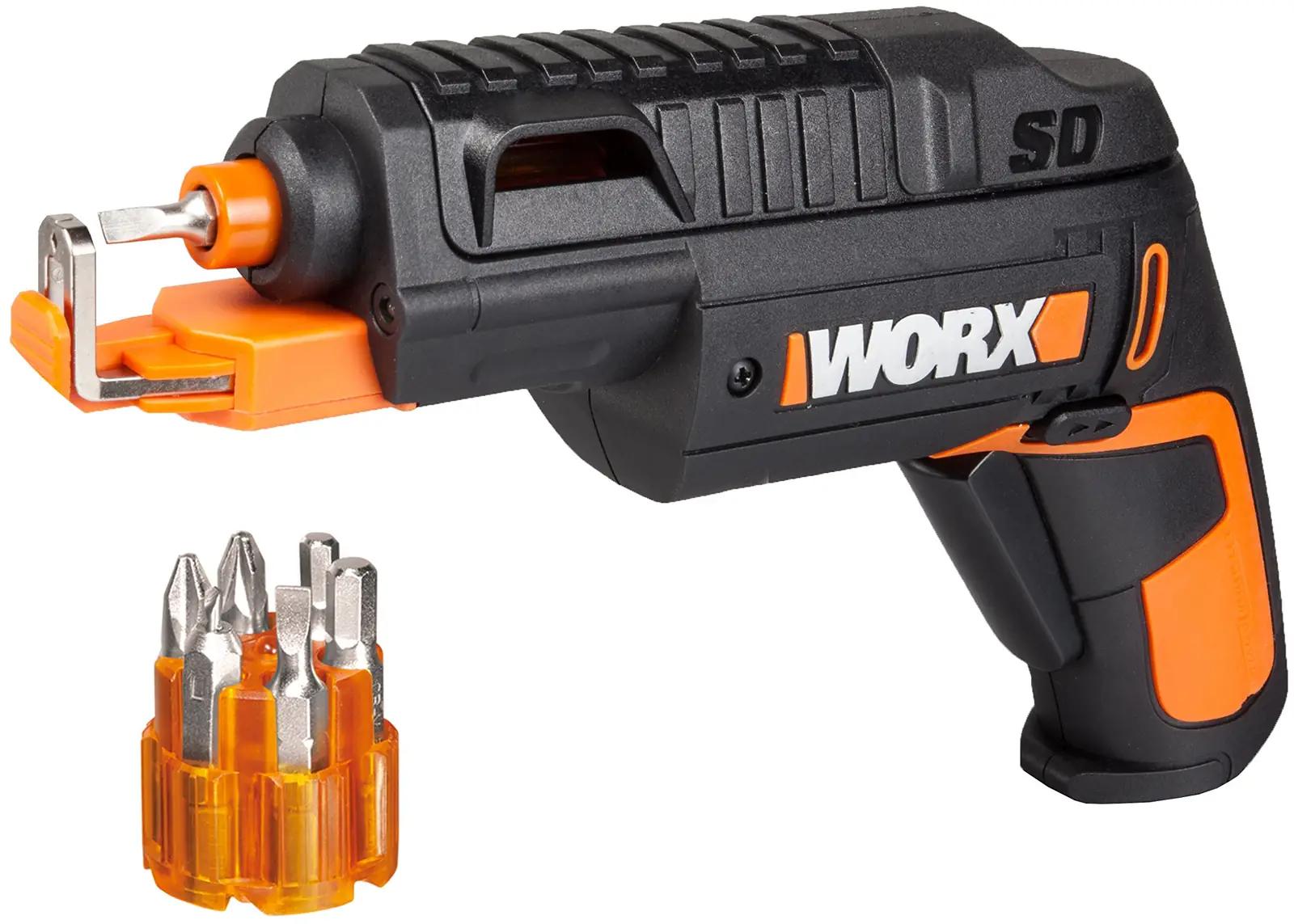 WORX tugeva Li-Ion akuga WX255 — mugav kruvikeeraja kingituseks – kasutusnäide