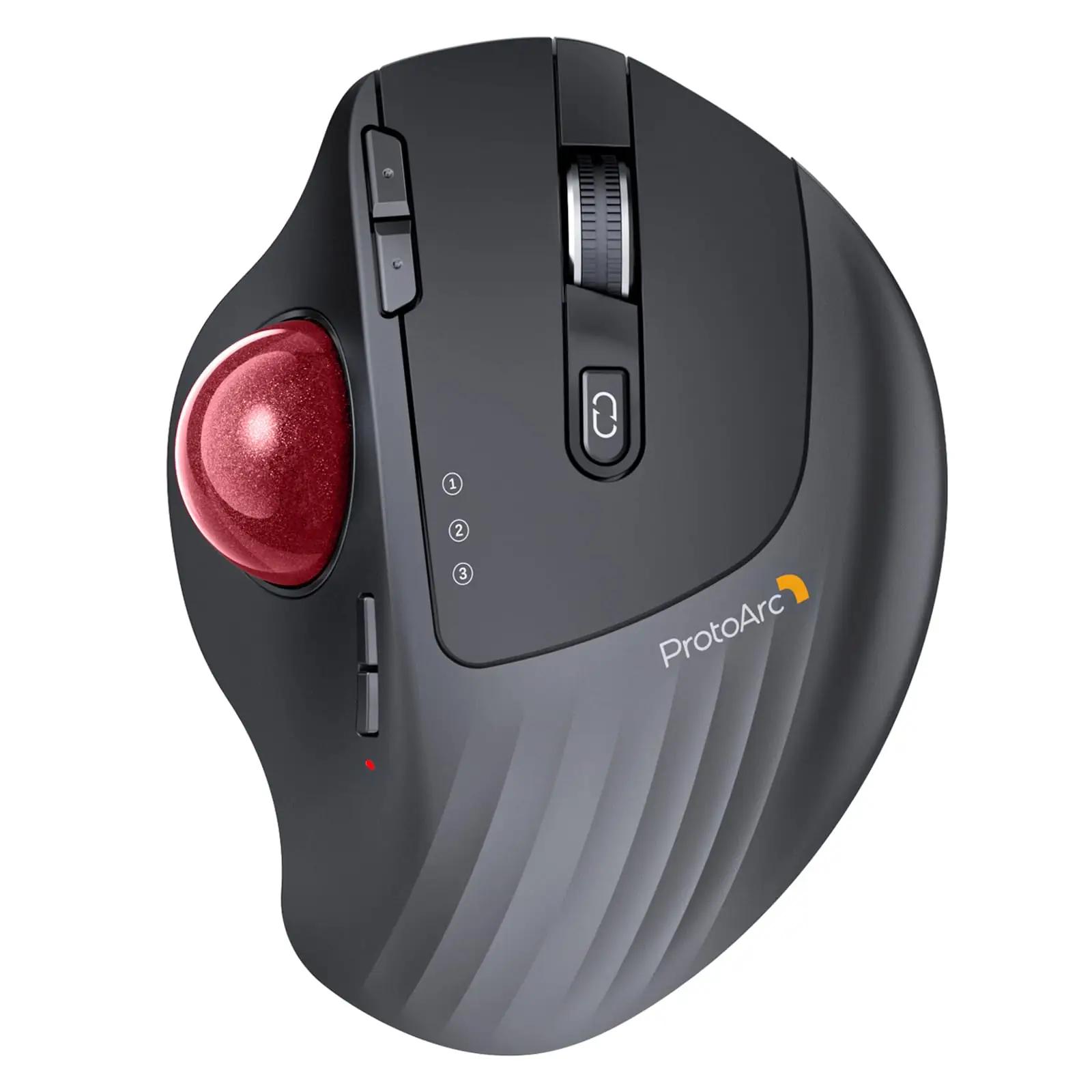 ProtoArc ergonoomiline Trackball-hiir – patareivaba kontoriks