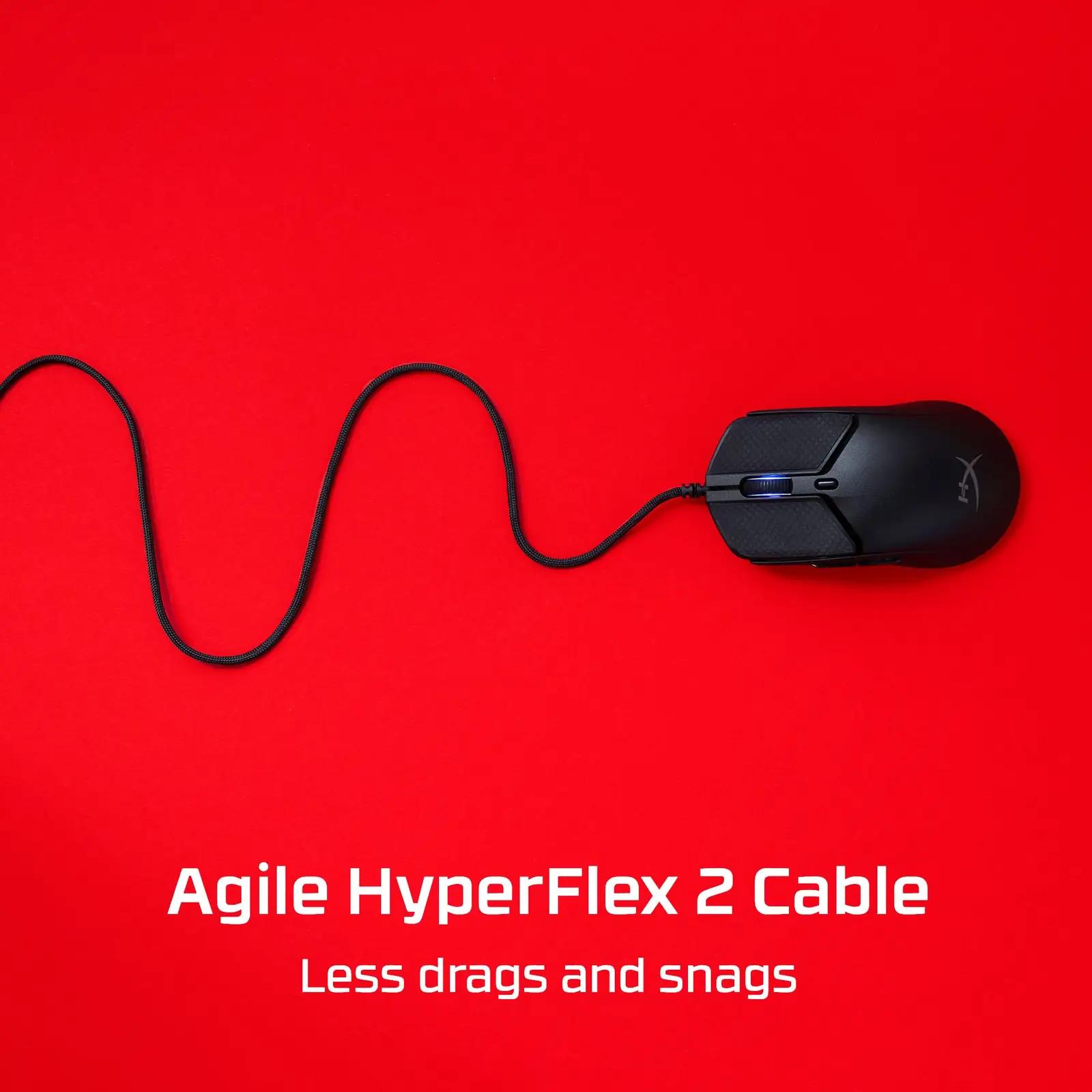 HyperX kerge Pulsefire Haste 2 — täpne mänguhiir 53 g – pilt 7