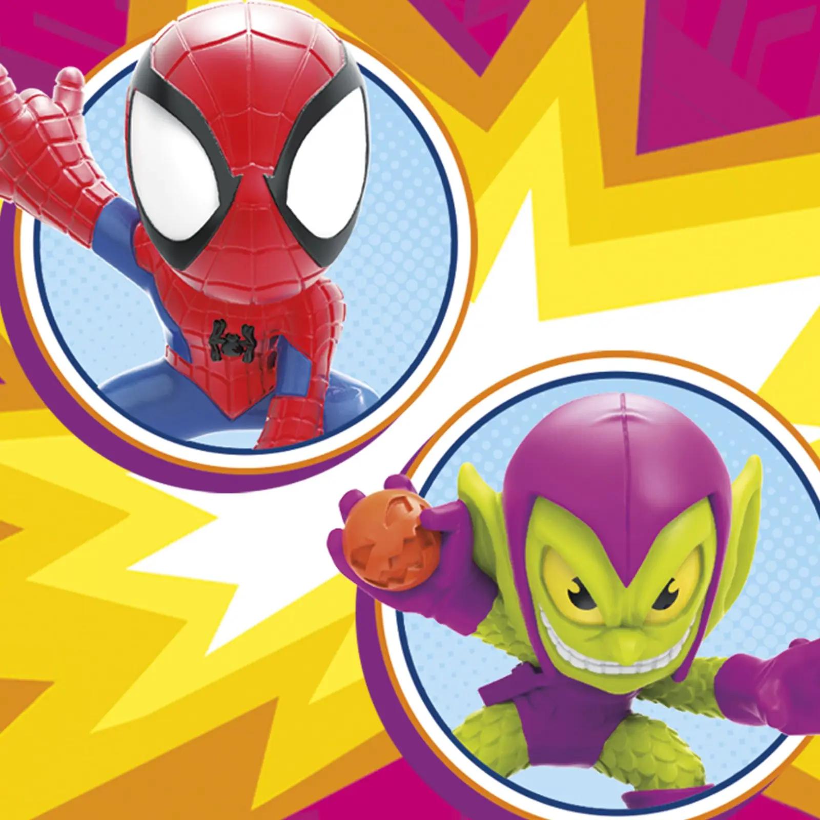 Marvel Press plastikmänguasi – Spiderman stunt komplekt F7062 – pilt 6