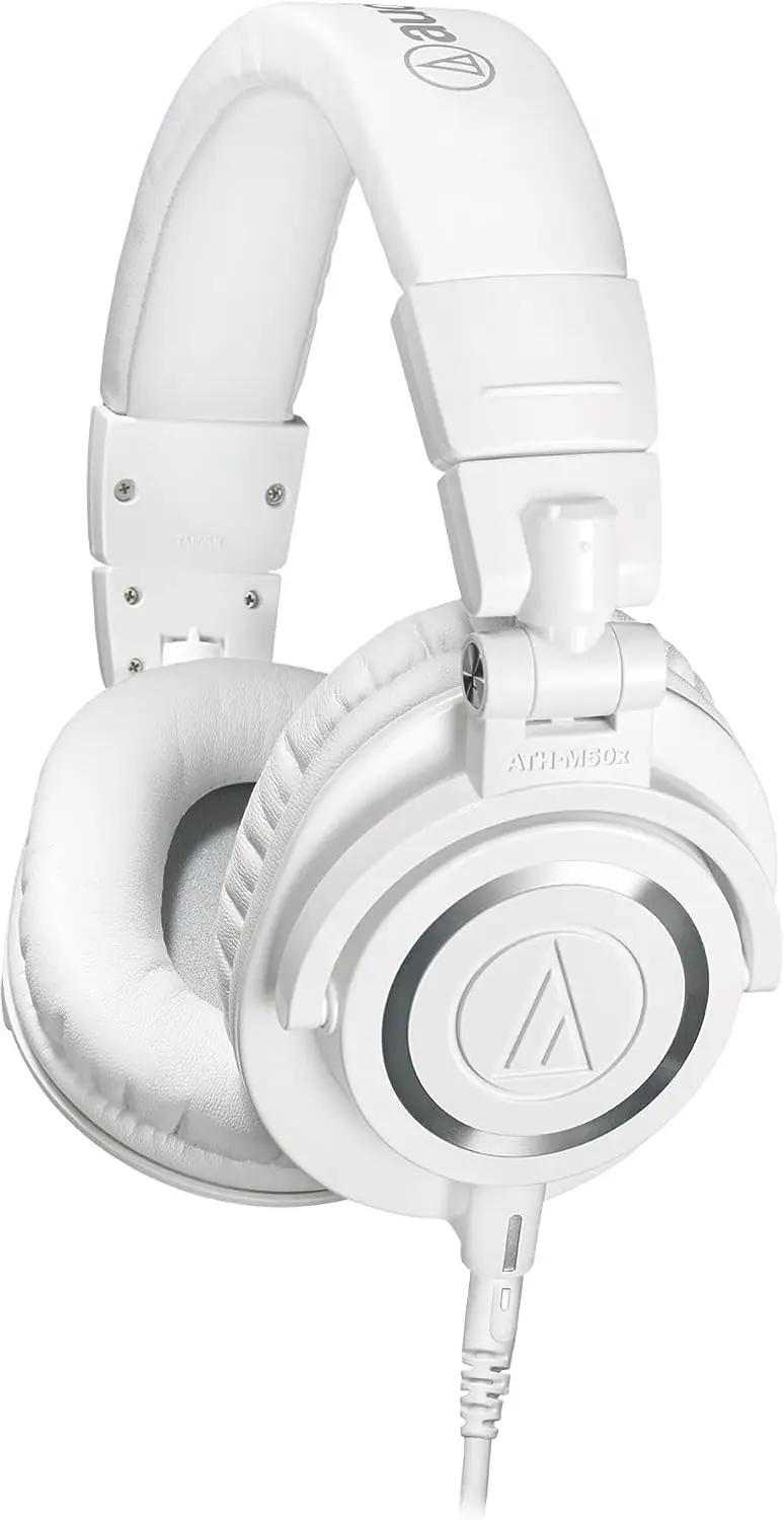 Audio-Technica ATH-M50xWH kõrvaklapid – toote esivaade