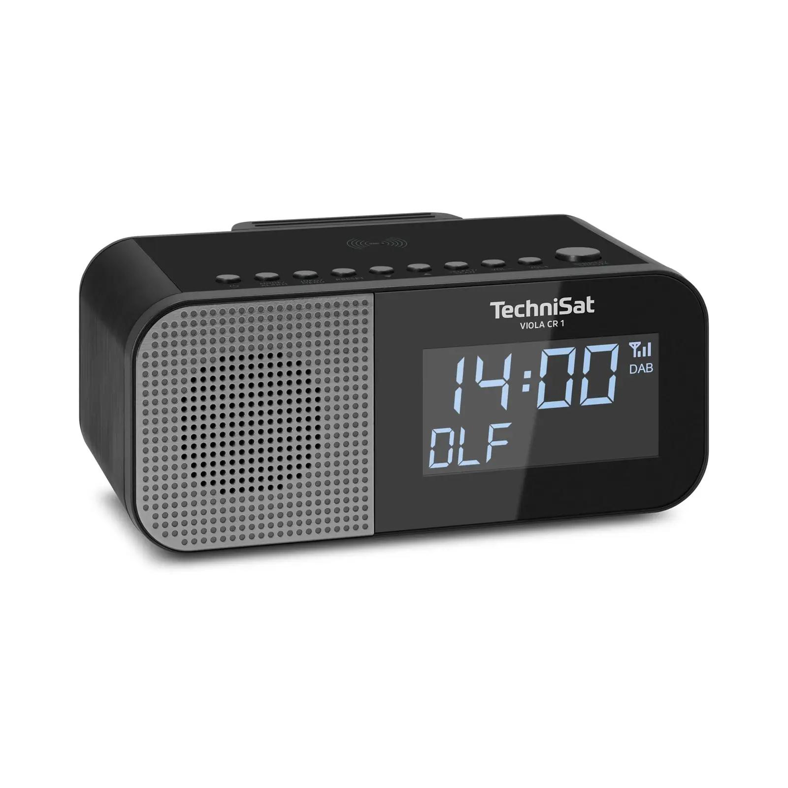 TechniSat äratuskell VIOLA CR 1 — traadita laadimisega ja DAB+
