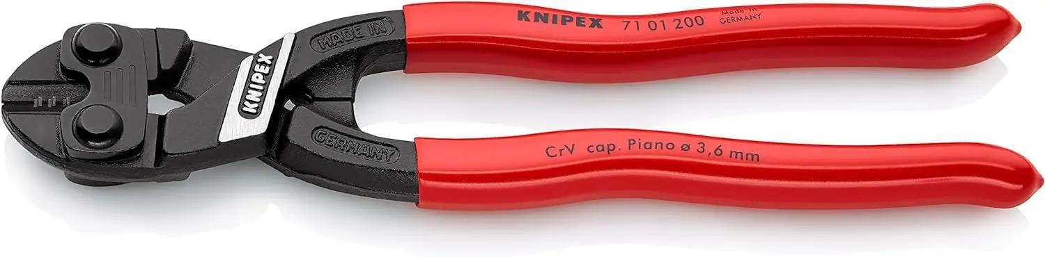 KNIPEX vastupidav kompaktside lõikur 200 mm — vastupidav materjal