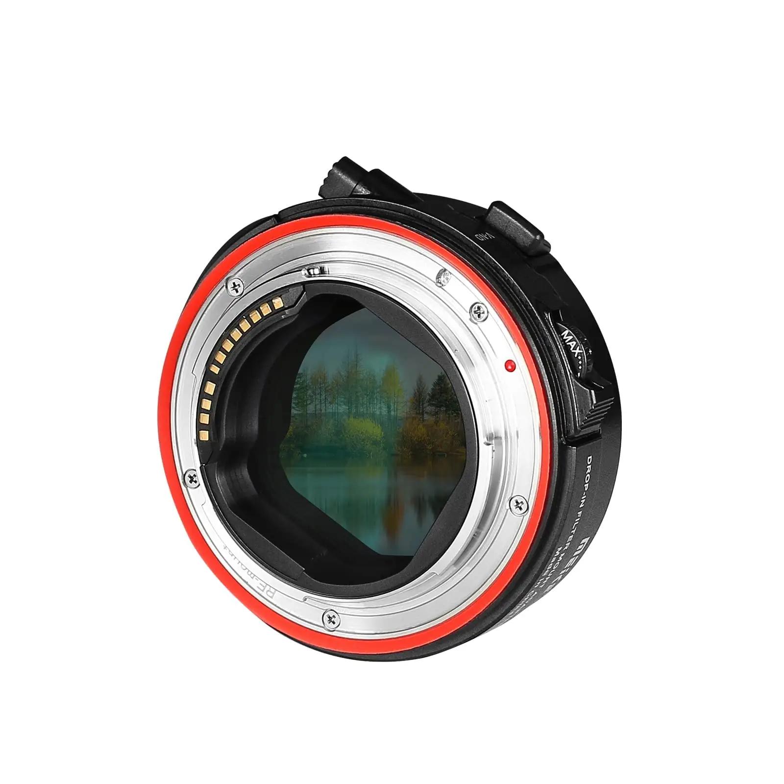 Meike fotoadapter koos muutuva ND- ja UV-filtriga – lisavaade