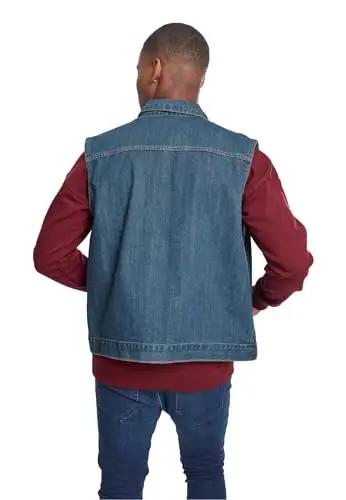 Urban Classics denimvest meeste L — puuvillane – kasutusnäide