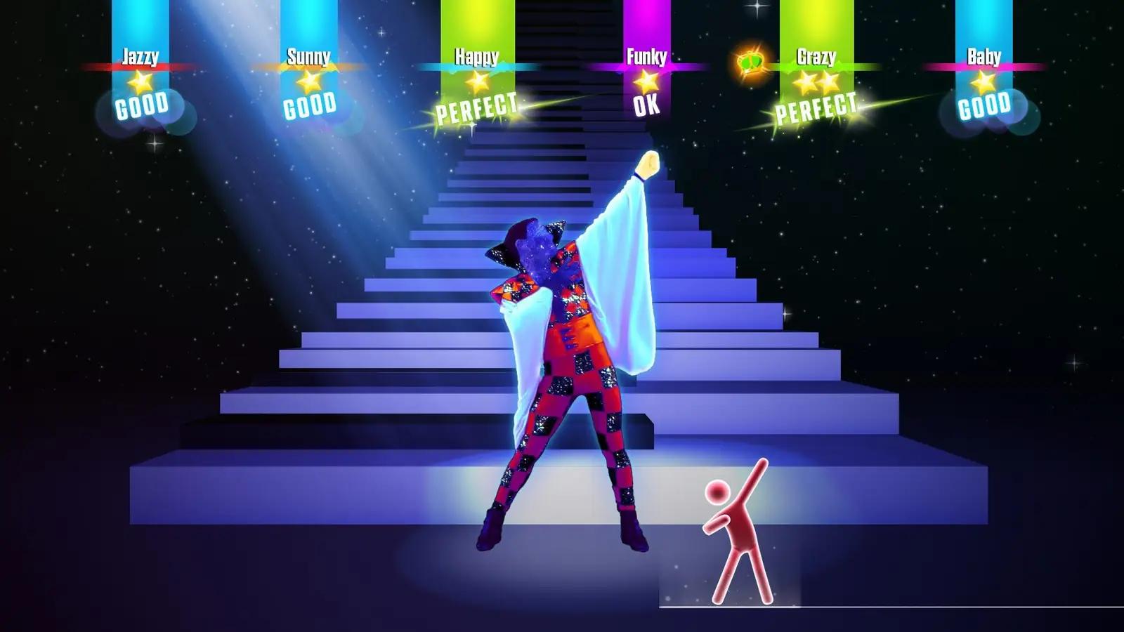 Ubisoft lõbus perekonnamäng Wii jaoks — Just Dance 2017 – kasutusnäide