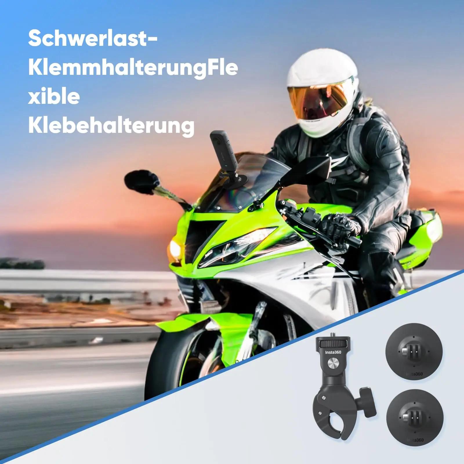 Insta360 X3 veekindel 360° actionkaamera mootorrattale – pilt 6