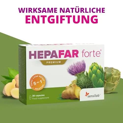 Sensilab Hepafar Forte Premium — looduslik maksa tugi kapslites – pilt 9
