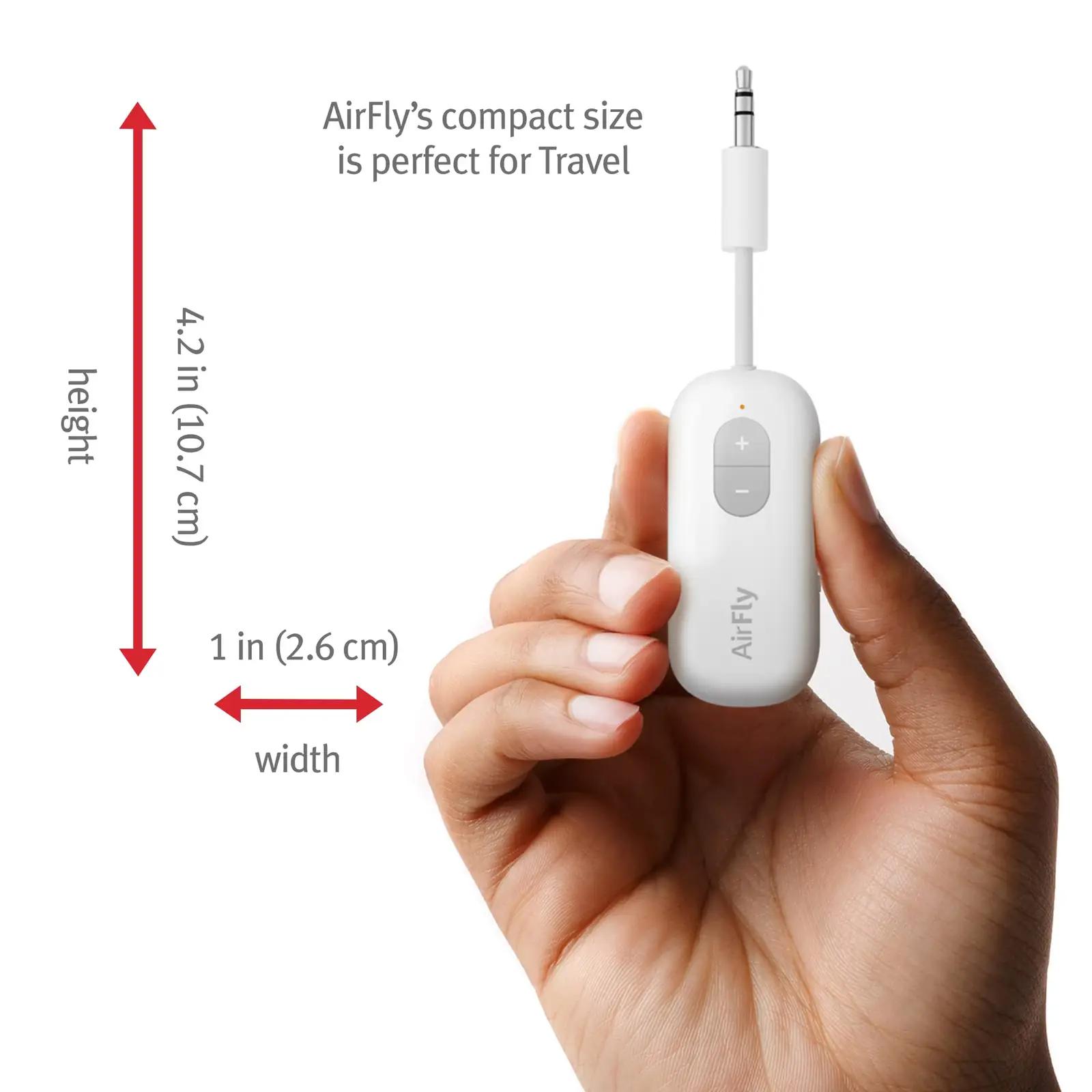 Twelve South AirFly SE — juhtmevaba adapter reisiks ja – pakend ja tarvikud