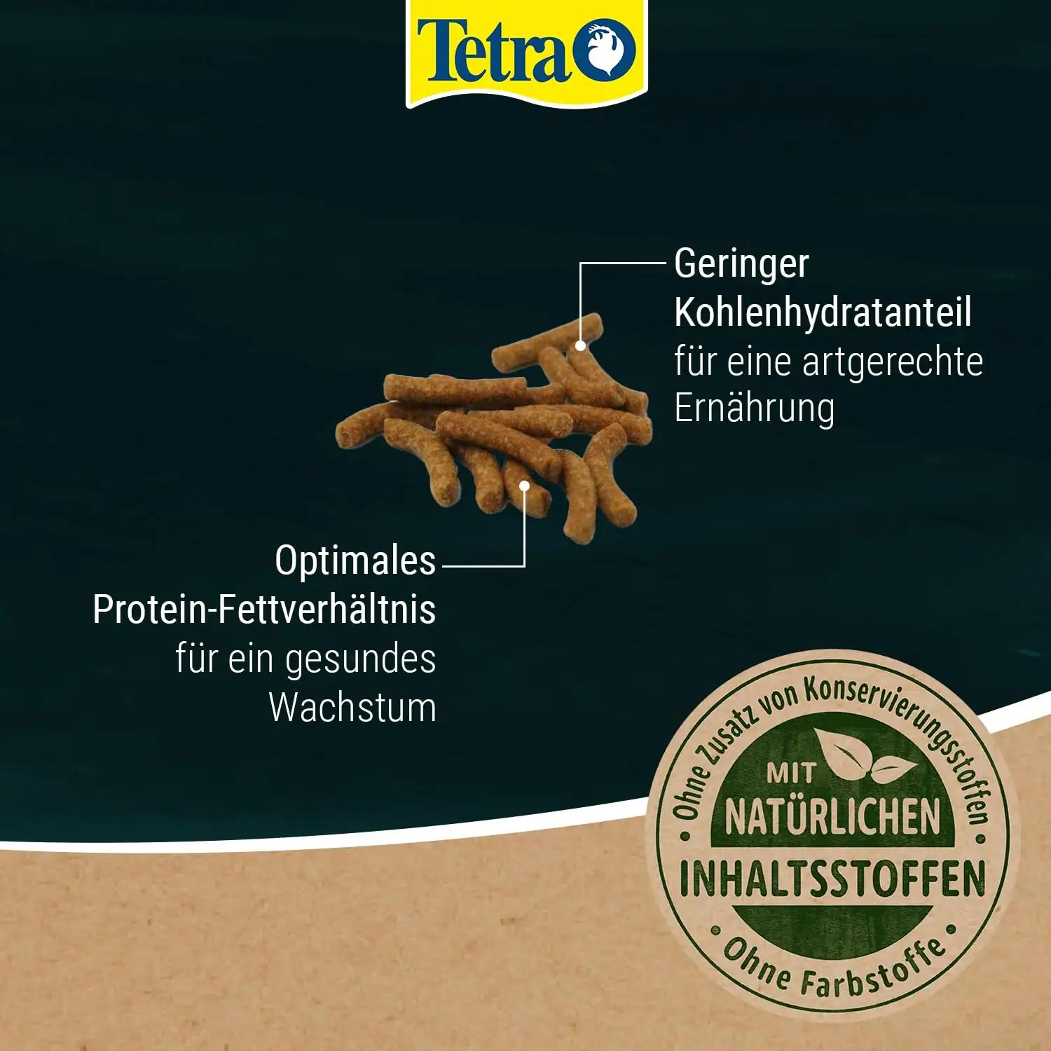 Tetra kvaliteetne XL sticks – kala- ja tiigitoit 5 L ämber – pakend ja tarvikud