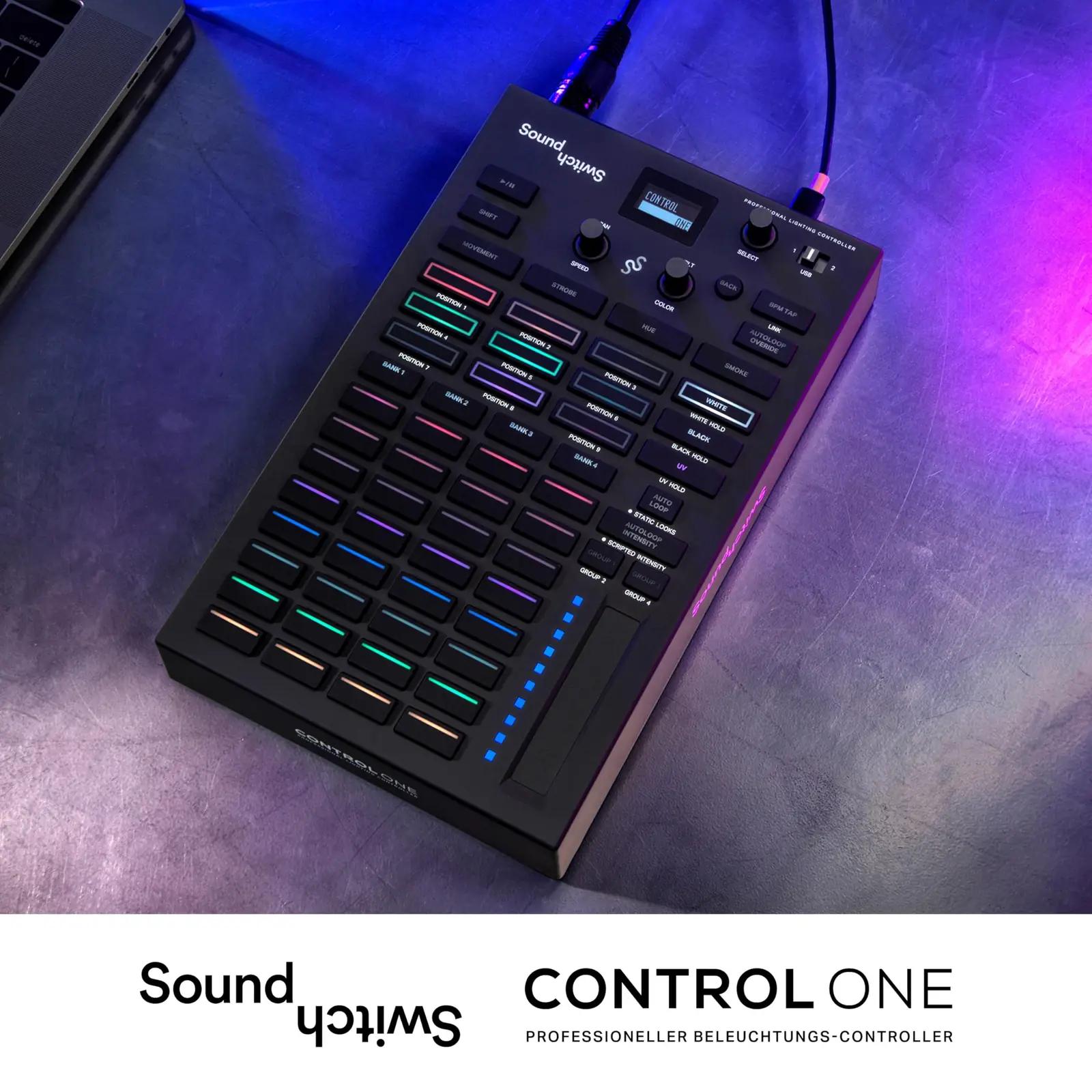 SoundSwitch valgusjuhtimiskontroller — kompaktne DMX ja Hue tugi – pilt 9