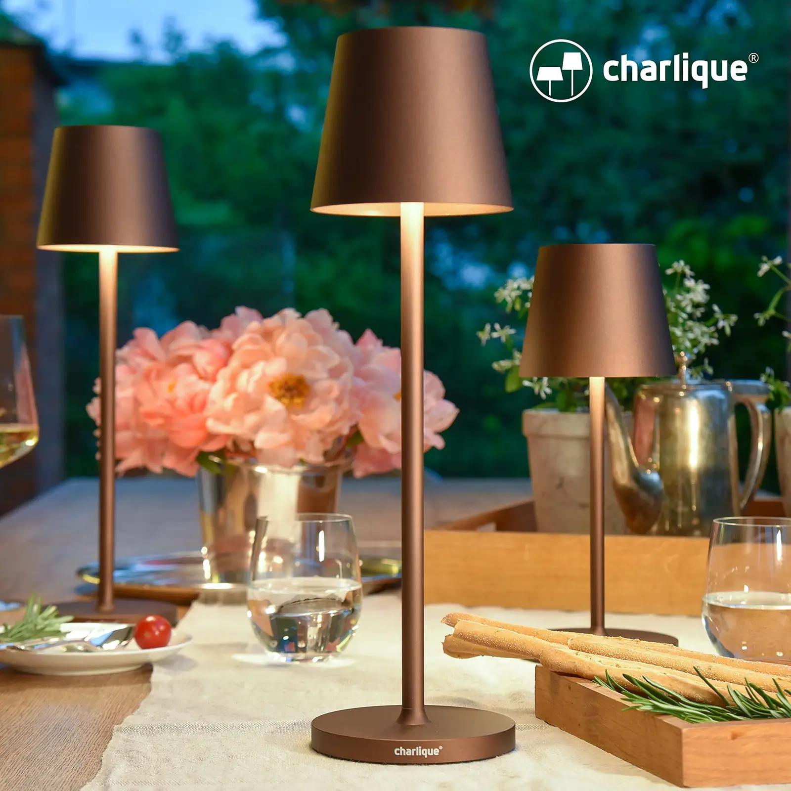 charlique elegantne akulaudlamp 38 cm — ilmastikukindel kingitus – pilt 8