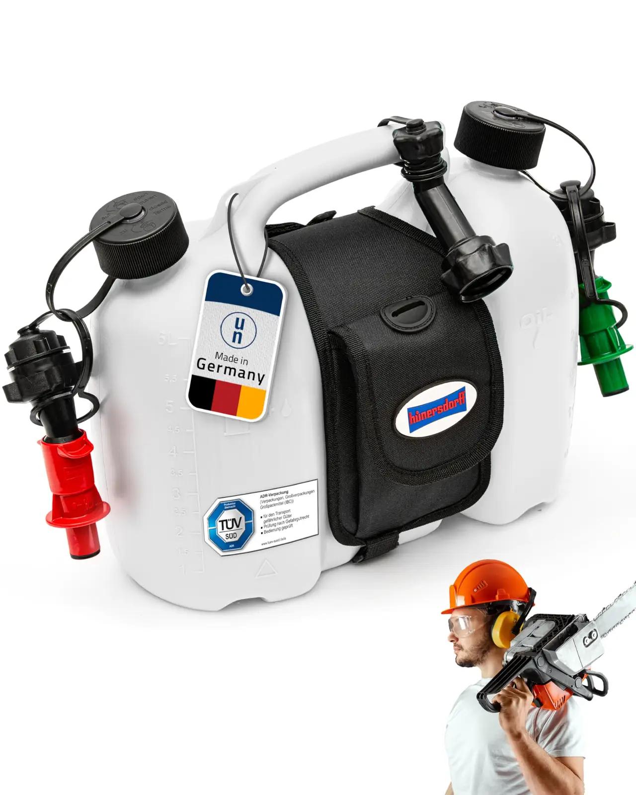 hünersdorff vastupidav Kombikanister 6+3 L – ohutu transport – pilt 8