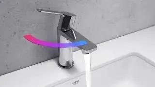 GROHE Lineare kroomitud segisti — vastupidav ja veesäästlik – pakend ja tarvikud