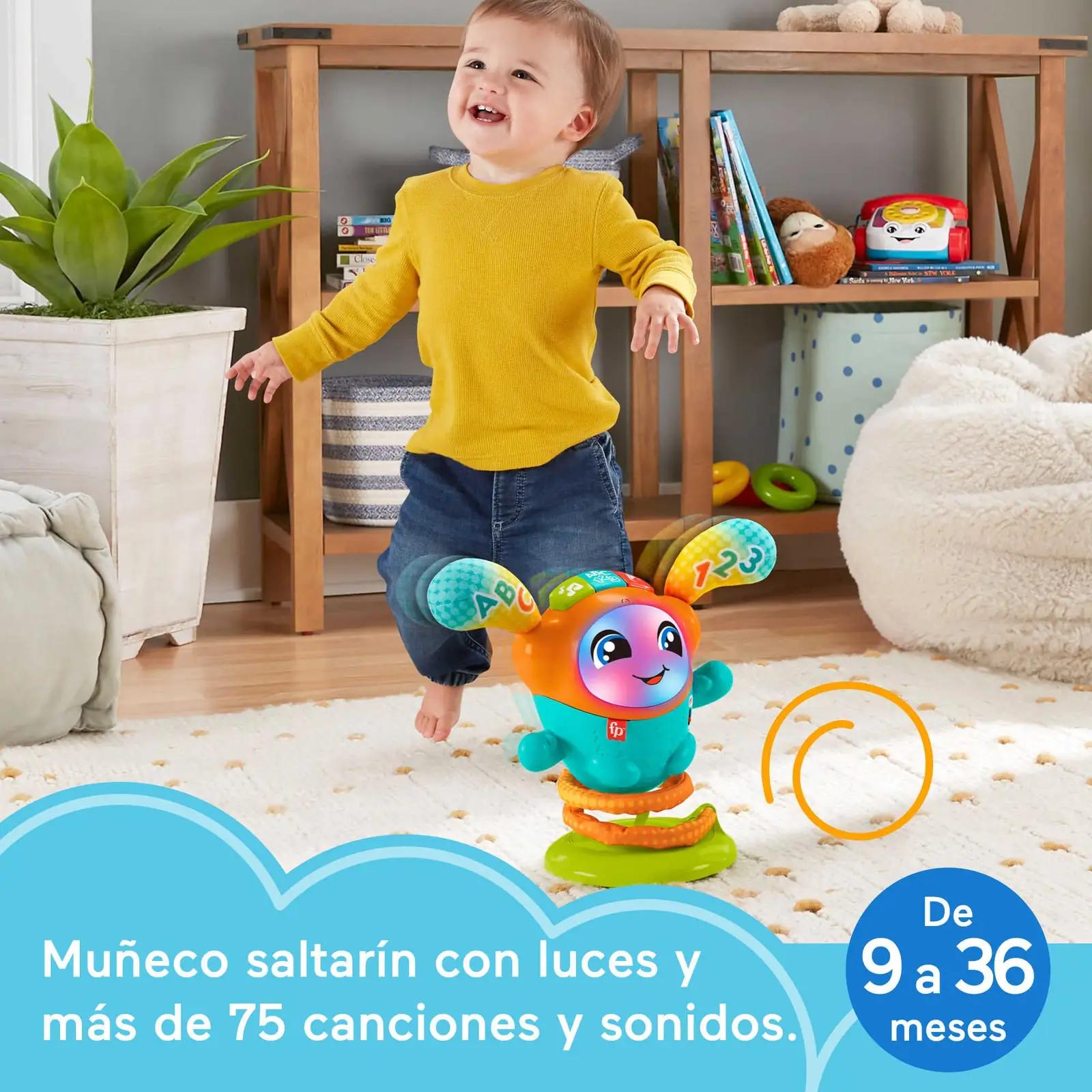 Fisher-Price mänguasi beebile — muusikaline Bouncin’ Beat – pakend ja tarvikud