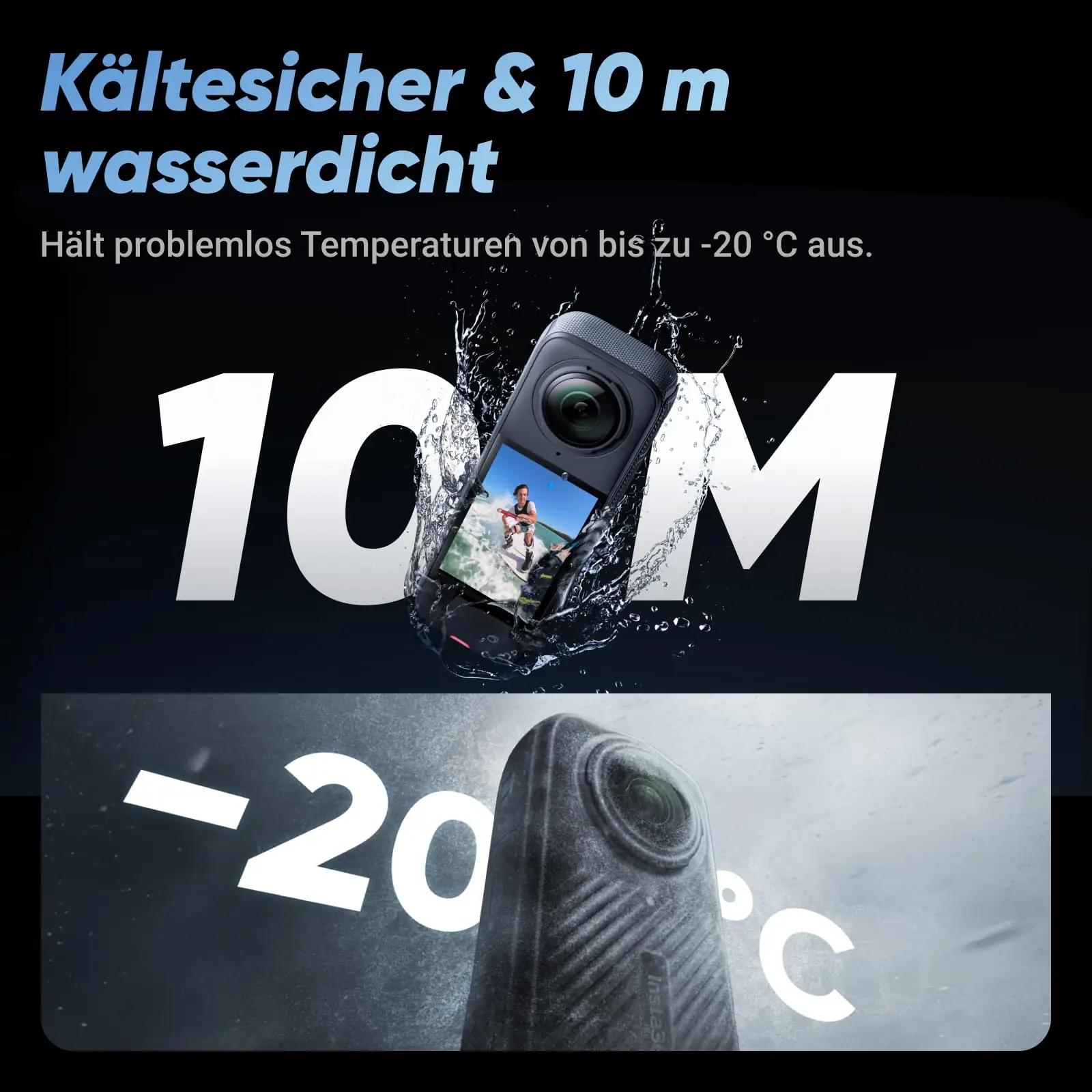 Insta360 X4 – veekindel 8K 360° kaamera seiklusteks – pilt 7